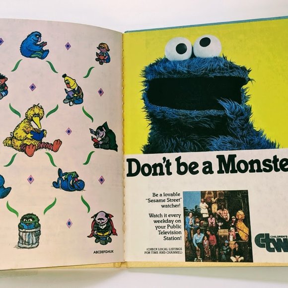 Vintage Sesame Street Book Club Anybody Can Play - Picture 4 of 4